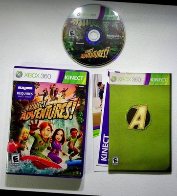 Kinect Adventures! Xbox 360 Video Game Kinect Sensor Required Motion Control