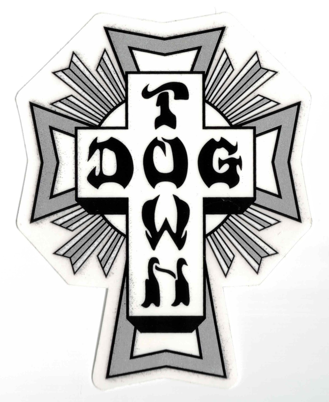 Sticker 4 In X 3.1 In Multicolor Classic Skate Decal