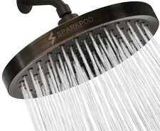 10” Large luxury Rainfall Shower Head (Rubbed Bronze)