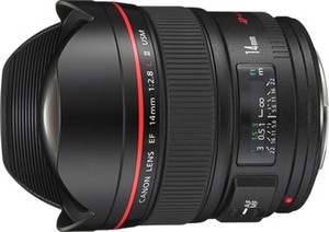 Canon EF 14mm f2.8L II USM Black Lens Photography Camera Lens