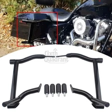 Saddlebag Guard Crash Bar Bracket For Harley Street Glide FLHX Road Glide FLTRX