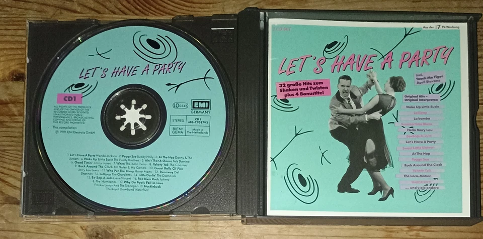 Let's Have A Party, 2 CD Set, Oldies, Twist and Shake - Bild 2 von 4