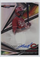 2022 Bowman's Best of Refractor Yerlin Confidan #B22-YC Auto 1o0r