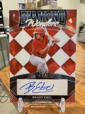 2024 Leaf Metal Baseball Brady Ebel Prospect RC Auto #/10 SSP🔥📈