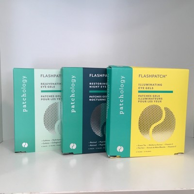 Patchology Flashpatch Illuminating OR Restoring Night Eye Gel 5 Pack 