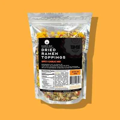 Ramen Bae Spicy Garlic Mix Dried Vegetable Mix For Noodles - 14 OZ