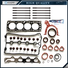 ECCPP Head Gasket Bolts Set For 2004-2005 Chevrolet Aveo 1.6L VIN.Code "6"