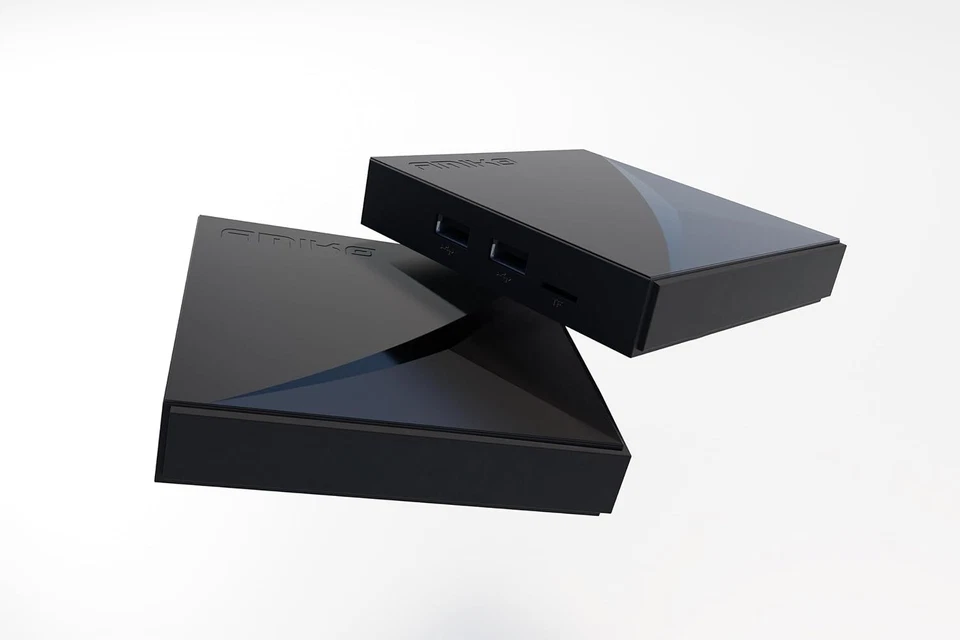 Amiko A11 Gold 4K UHD 4GB 32GB Android 11 WiFi Dual Band 100 Gigabit Bluetooth - Bild 3 von 4