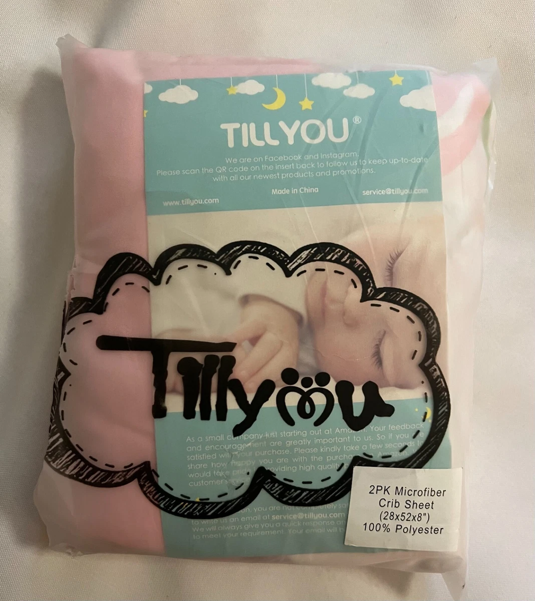Tillyou crib best sale sheets