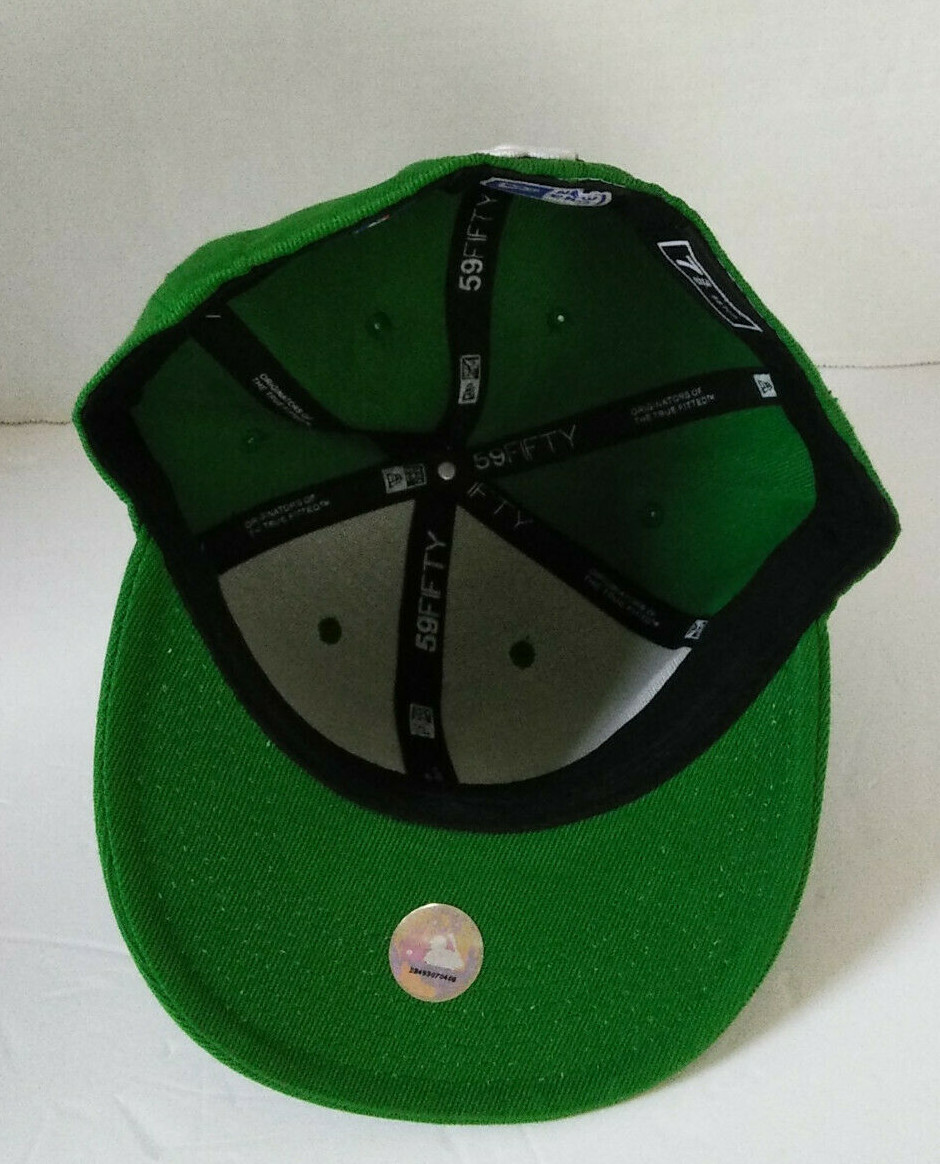 Boston Red Sox Fitted Hat 7 3/8 New Era 59Fifty Baseball Cap BIG LOGO