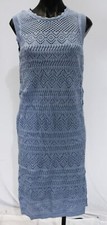 Gap Women’s Attached Cami Crochet Midi Dress AC2 Distant Blue Medium Tall NWT  