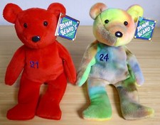 2 Vintage Salvino s Bamm Beano s Sammy Sosa 21 Ken Griffey Jr. 24 Plush Bears