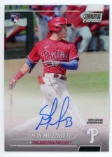 2022 Topps Stadium Club Chrome SIMON MUZZIOTTI Rookie Card RC Auto #SCCUA-SMU