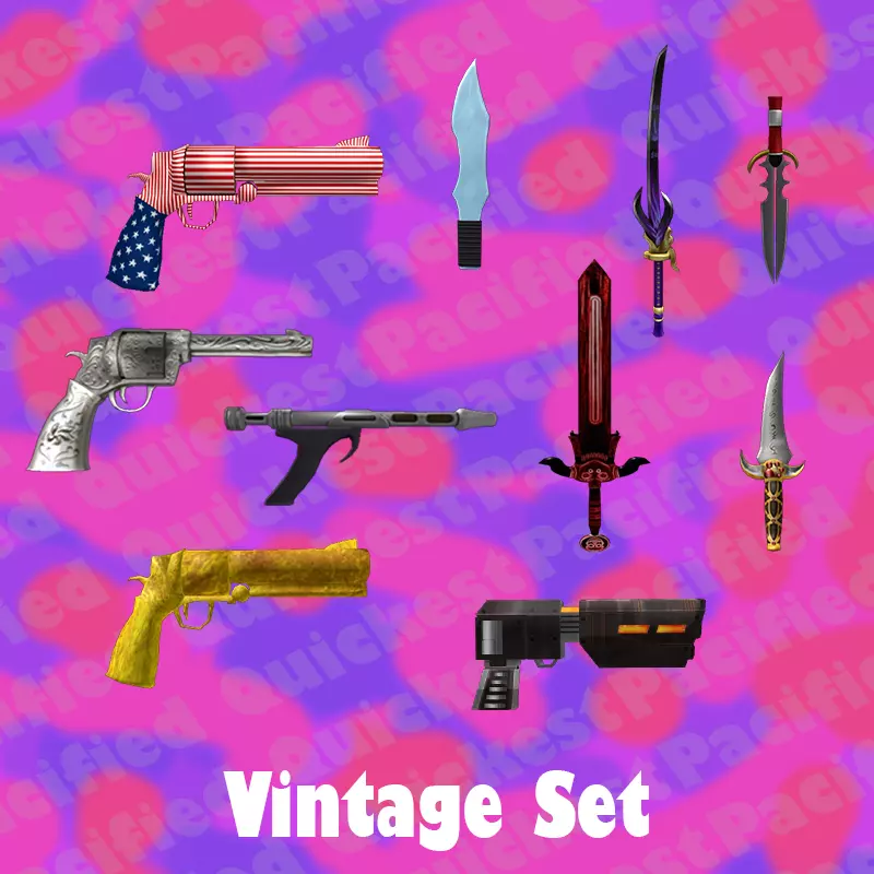 ROBLOX MURDER MYSTERY 2(MM2) SET!!!