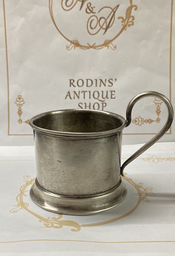 VINTAGE PODSTAKANNIK German Cup Holder Art Krupp Berndof 1900-1940