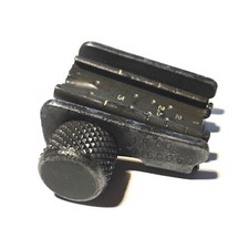 J.A.O 7160060 MARKED M1 CARBINE STAMPED ADJUSTABLE REAR SIGHT WWII