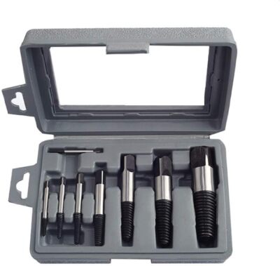 (8pcs) Pipe Screw Extractor Set,Damaged Broken Bolt Water Remover... 