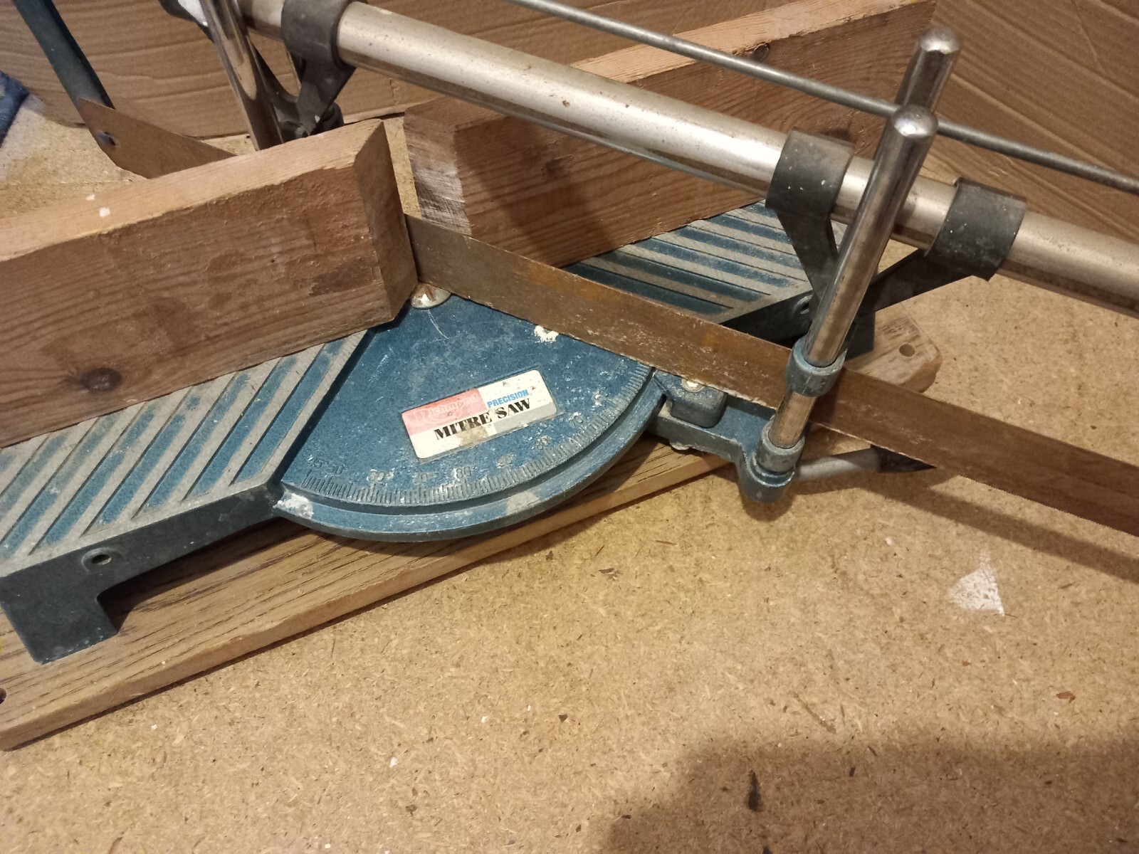 HAND MITRE SAW Richmond Precision Adjustable Wood eBay
