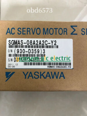 Long warranty express New Yaskawa Servo Motor SGMAS-08A2A2C-Y2 SGMAS08A2A2CY2
