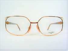Stendhal, luxury eyeglasses, Gold plated, square, oval, frames, vintage, NOS
