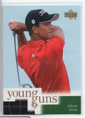 Adam Scott 2001 Upper Deck Young Guns 70 022321ATCD