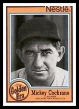 1987 Topps Nestle Golden Era Mickey Cochrane #8