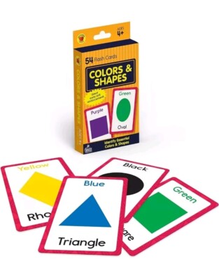 Colors and Shapes Flash Cards