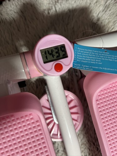 Sunny Health Fitness Total Body Pink Mini Stepper Exercise Machine P2000 *READ - 第 3/5 張圖片