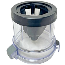 Ninja Spiralizer Food Pusher Chute for AMZ012BL NN210 NN210C NN210Q 4in1 Systems