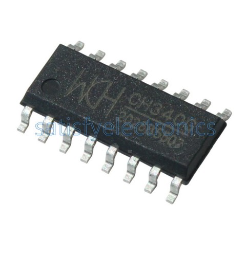 10 pcs Original CH340G IC R3 Board Free USB Cable Serial chip SOP-16