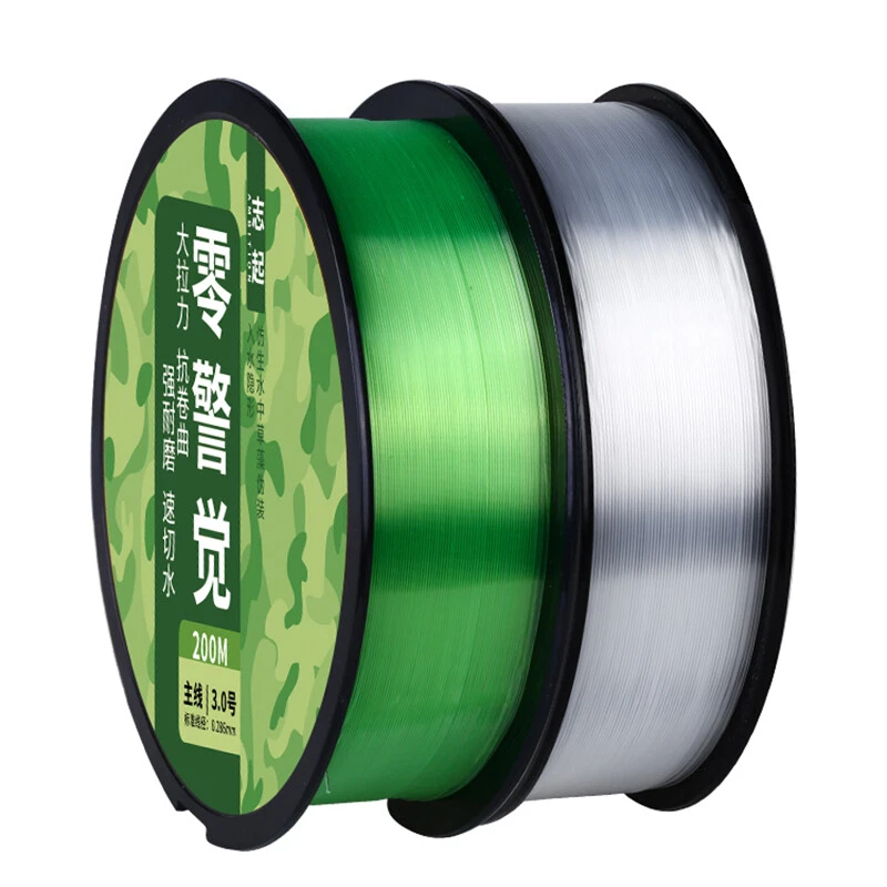 CRYSTAL CLEAR SMOOTH FISHING LINE MONOFILAMENT LINE SPOOL POND