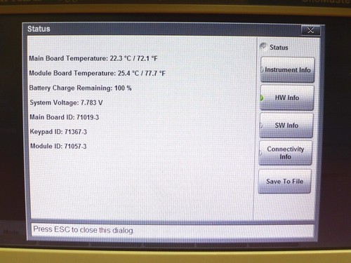 Anritsu S331L 4GHz Sitemaster Cable and Antenna Analyzer - Picture 9 of 15