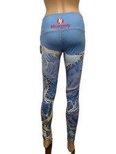 New LEGGINGS Mountain Legs SKI Resort Run HEAVENLY Tahoe sz S / Base Layer