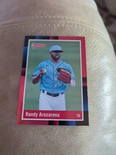 2022 Donruss Randy Arozarena SP Image Variation #275 Holo Red Tampa Bay Rays
