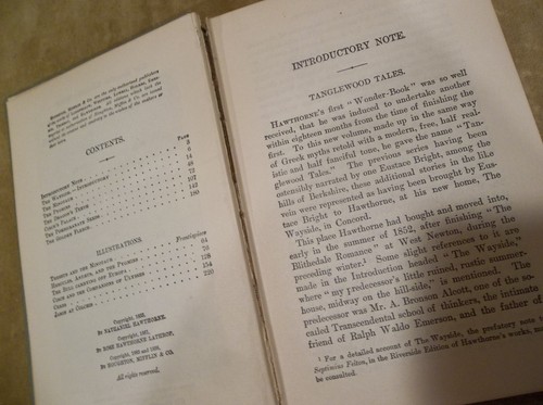 Vintage 1853 Hawthorne's Tanglewood Tales - Picture 5 of 6