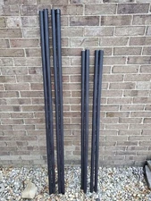 Black heatshrink replacement for outer coating of Yakima round bars