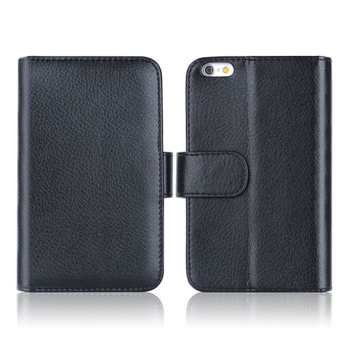 Neu Kartenetui Flip Wallet Leder Tasche Hülle für Apple iPhone 6 - Bild 7 von 36
