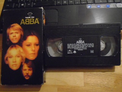 Rare Oop Abba Vhs Music Video Thank You Songs Interviews Waterloo Mamma Mia 94 Ebay