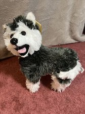 NWT VINTAGE Plush Pick A Pet Large Husky Dog Sitting Toy Stuffed