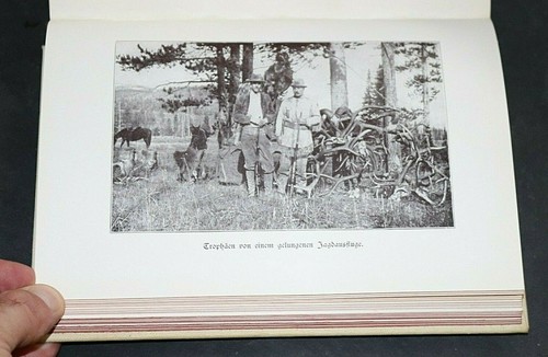 THEODORE ROOSEVELT, JÄGERFREUDEN,ILLUSTRIERT,PAREY,1907,RAR - Picture 3 of 4
