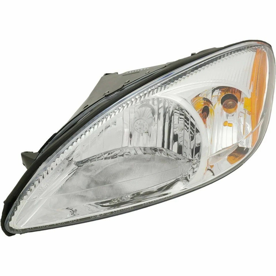Set of 2 Driver and Passenger Side Head Lamp Assembly Fits 2000-2007 Ford Taurus - Image 2 of 4