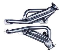 Small Block Chevy S10 Silver Coated Exhaust Headers Angle Plugs Sbc Cs11ap-sec Small Block Chevy S10 Silver Coated Exhaust Headers Angle Plugs Sbc Cs11ap-sec