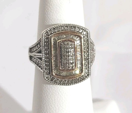 Vtg Sterling Silver 925 Ring Size 4.25 (4 1/4) ~ Super Unique