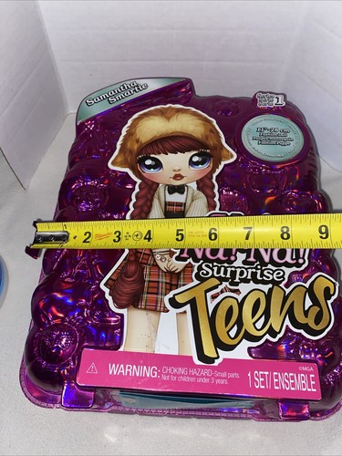 Na! Na! Na! Surprise Teens Fashion Doll – Samantha Smartie, 11" Doll, Owl Inspir - Picture 7 of 8