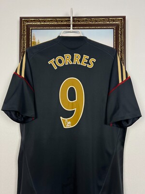 ウェア 09-10 Liverpool AWAY No.9 TORRES 2009-10 Liverpool Away Shirt Torres #9