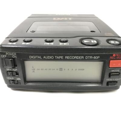 【ジャンク】DENON DTR-80P デジタルオーディオテープレコーダー ジャンク DENON DATレコーダー DTR-80P 付属品色々