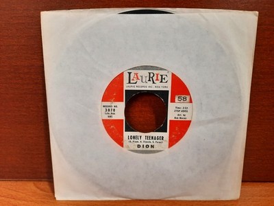 45 / Dion / 1960 / Lonely Teenager / Little Miss Blue