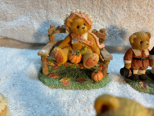 Enesco Cherished Teddies THANKSGIVING Figuren 11 Stück Priscilla Hillman - Bild 10 von 10