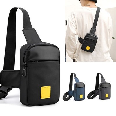 Mini Sling Bag for Men Women Small Crossbody Casual Utility Chest Phone Bag