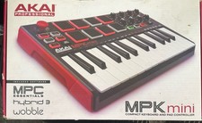 Akai Professional MPK Mini Laptop MIDI Keyboard  Pad Controller - Original Box